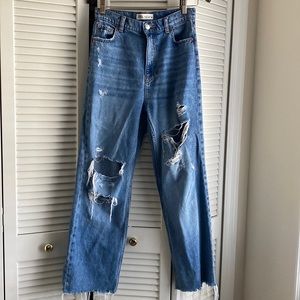Ripped Zara jeans